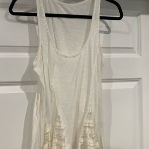 White/ cream tank top